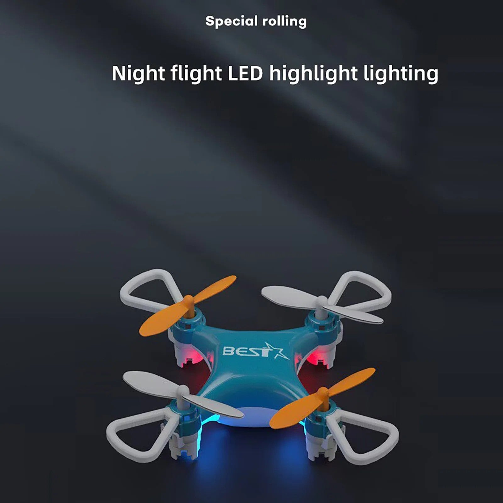 Mini Pocket Drone - Remote Control Quadcopter with Altitude Hold