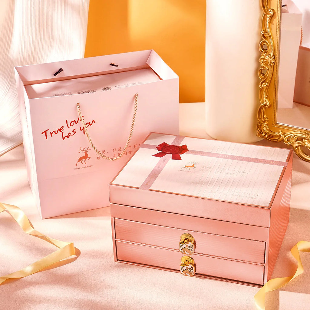 Oriental Beauty Treasure Box – 20‑Piece Complete Makeup Set