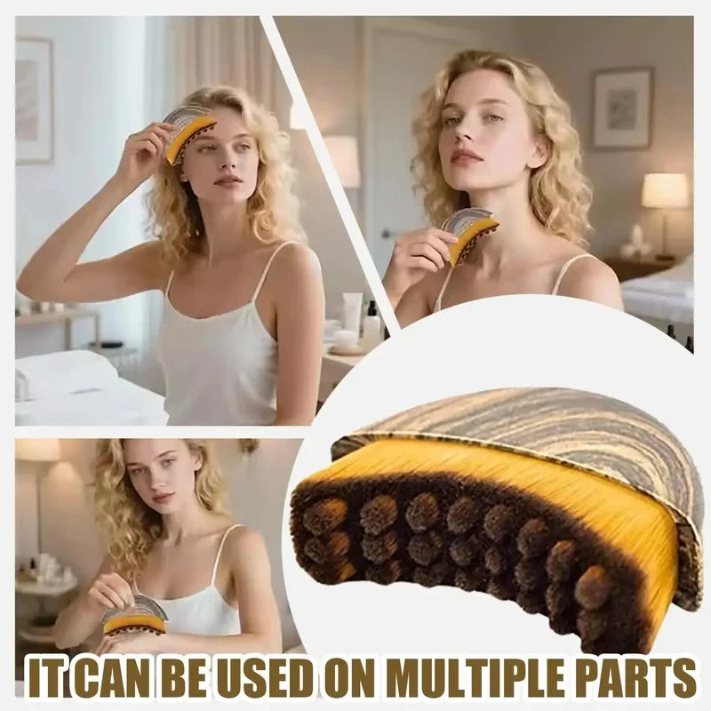 Lymphatic Contour Face Brush – Facial Sculpting & De‑Puffing Massage Tool