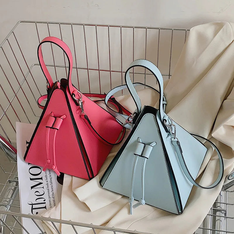 Triangle Crossbody Bag – Unique Design Shoulder Bag in 8 Colours