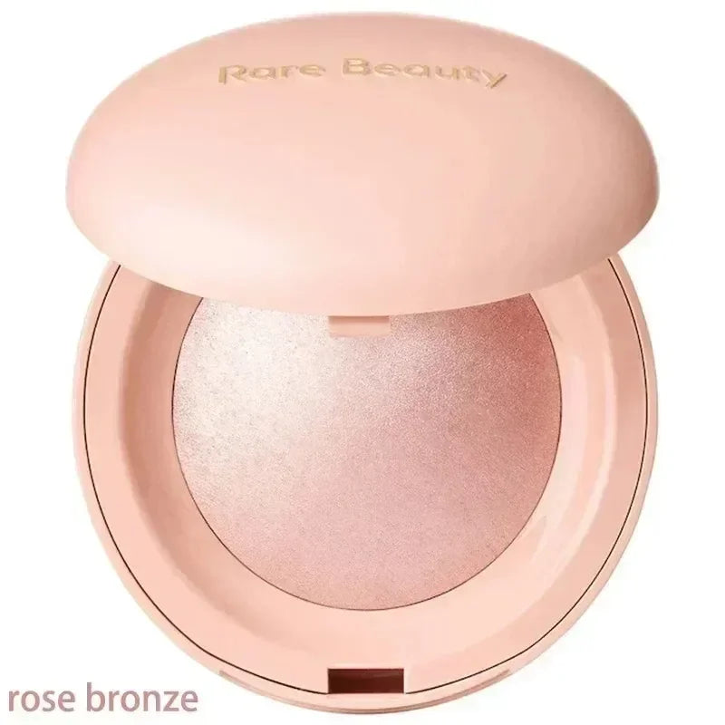 Rare Beauty Highlight Powder Luminizer Liquid Shiny with Mirror Moisturizing Lip Glaze Smooth Lightweight Face Waterproof Makeup