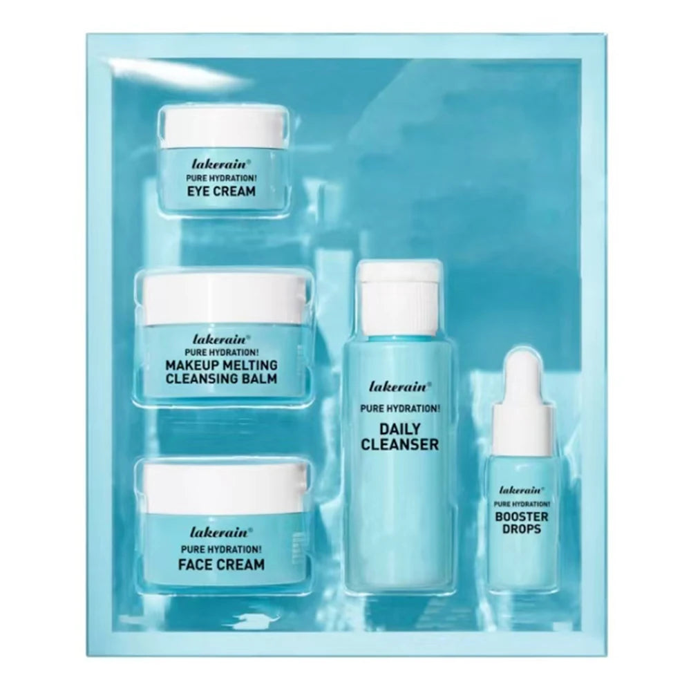 Mini Skincare Travel Kit – 5-Piece Hydrating Set