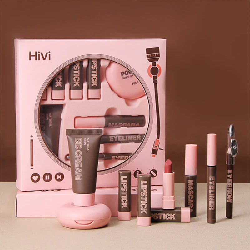 Mini Makeup Gift Set – 9-Piece Complete Kit plus one free gift