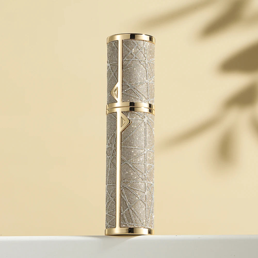 5ML or 10ML Portable Refillable Lux Perfume Atomizer – Travel Spray Bottle for Fragrance Mist