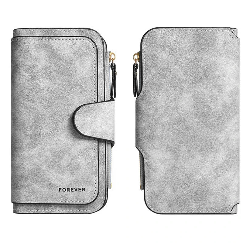 Heart‑Shaped Paw & Butterfly Wallet – Cute Card & Coin Purse