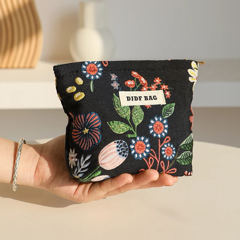 Mini Travel Cosmetic Bag Storage Pouch for Essentials- 29 Pattern and Colour options