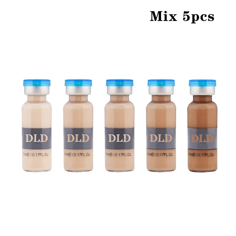 Mini BB Antiaging Cream Kit - Peptide Foundation Set with SPF & Vitamins for Skin Brightening