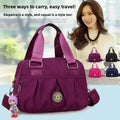 Waterproof Nylon Crossbody – Multifunctional Women’s Messenger Bag for Travel & Daily Use
