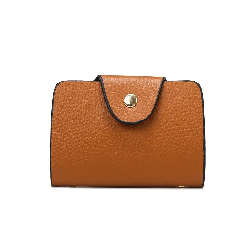 3‑Piece Premium Vegan Leather Bag Set – Shoulder Bag + Coin Purse + Card Holder