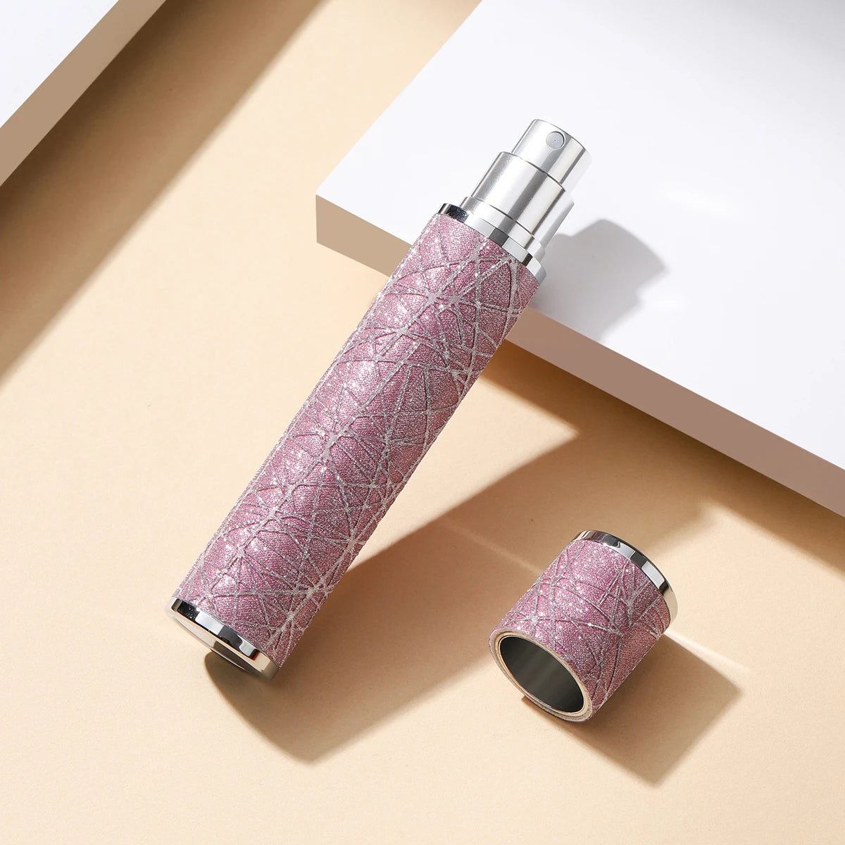 5ML or 10ML Portable Refillable Lux Perfume Atomizer – Travel Spray Bottle for Fragrance Mist