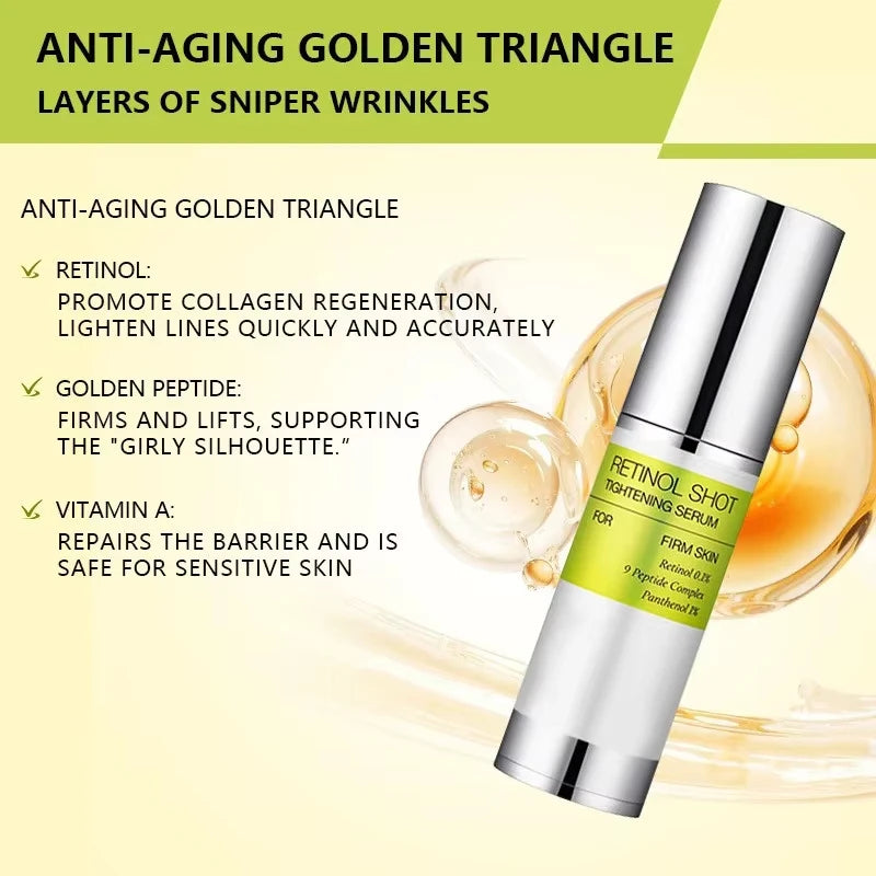 Korean Skincare Retinol Shot Tightening Eye Cream – Firming, Brightening, Anti‑Aging Skincare Set