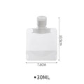 Mini Travel Bottles Set - 10-Piece Refillable Cosmetic Containers for Shampoo, Lotion & Skincare (30ml)