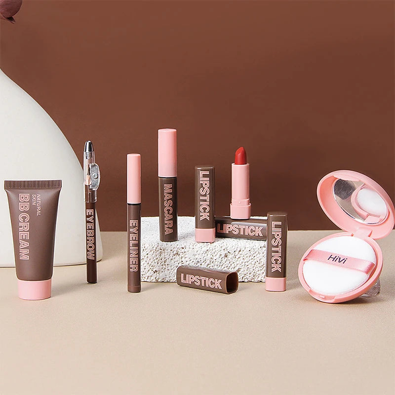 Mini Makeup Gift Set – 9-Piece Complete Kit plus one free gift