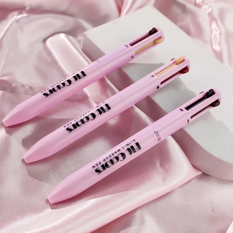 4‑in‑1 Multi‑Function Makeup Pen – Eyebrow Pencil, Eyeliner, Lip Liner, Highlighter