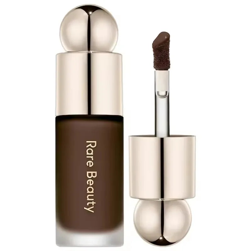 Rare Beauty Highlight Powder Luminizer Liquid Shiny with Mirror Moisturizing Lip Glaze Smooth Lightweight Face Waterproof Makeup