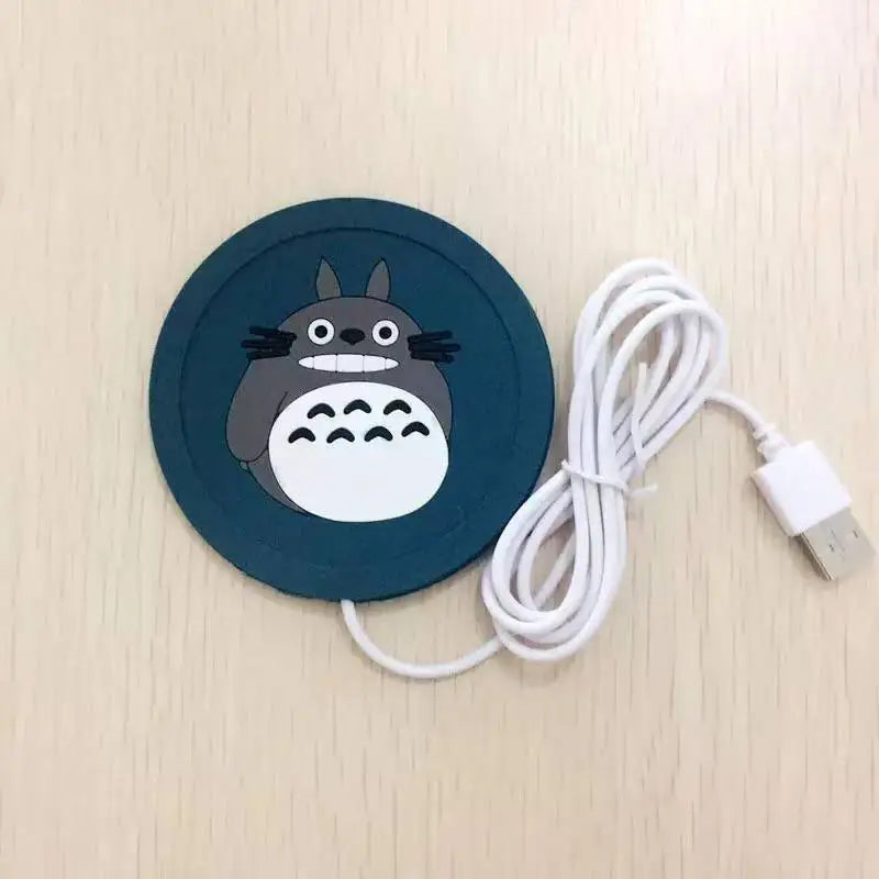Mini USB Cup Warmer - Portable Coffee & Tea Mug Heater Pad for Desk