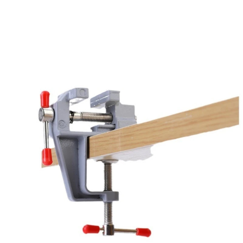 Mini Bench Vise - 3.5" Aluminum Clamp for Jewelry & Hobby Work