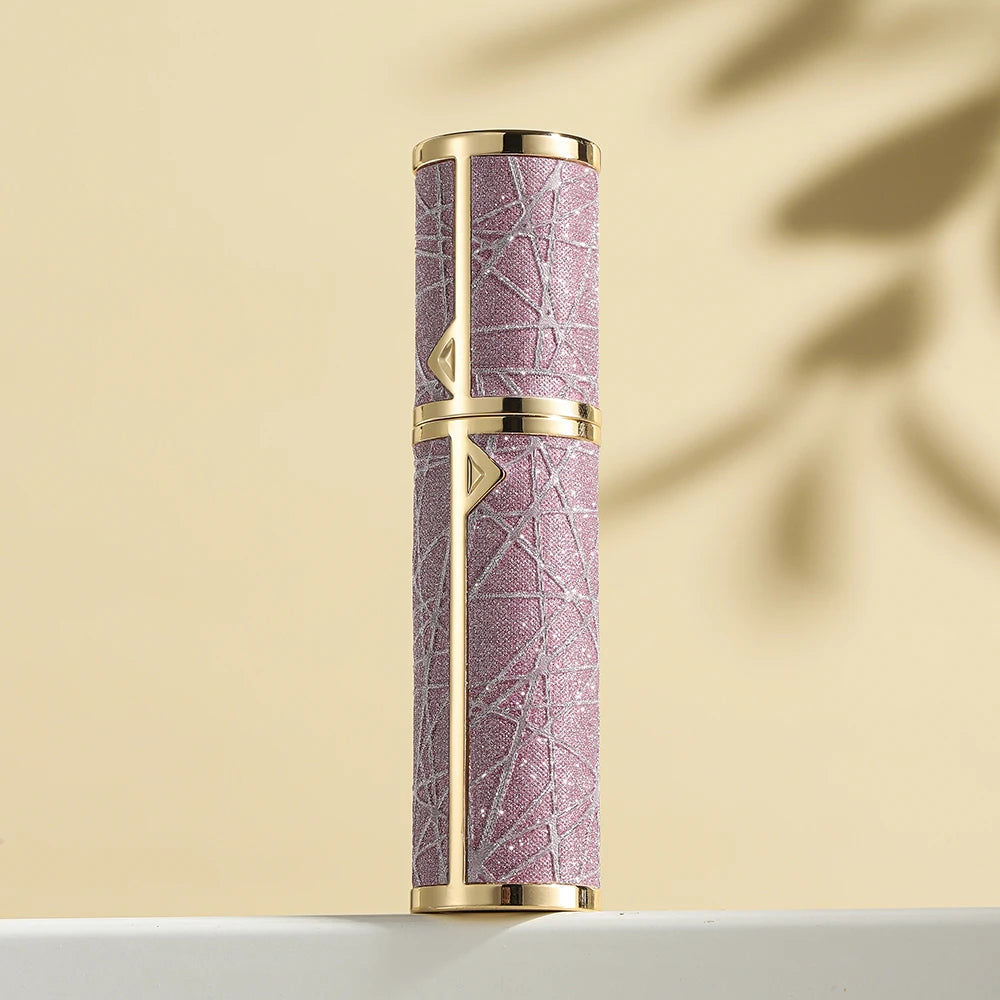 5ML or 10ML Portable Refillable Lux Perfume Atomizer – Travel Spray Bottle for Fragrance Mist