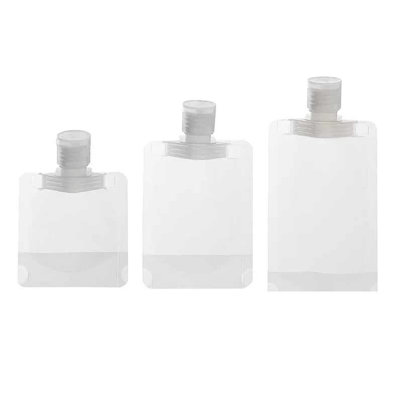 Mini Travel Bottles Set - 10-Piece Refillable Cosmetic Containers for Shampoo, Lotion & Skincare (30ml)