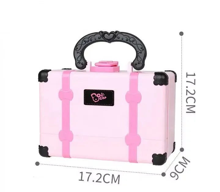 Children’s Makeup Playset – Washable Princess Cosmetics Kit with Makeup Box