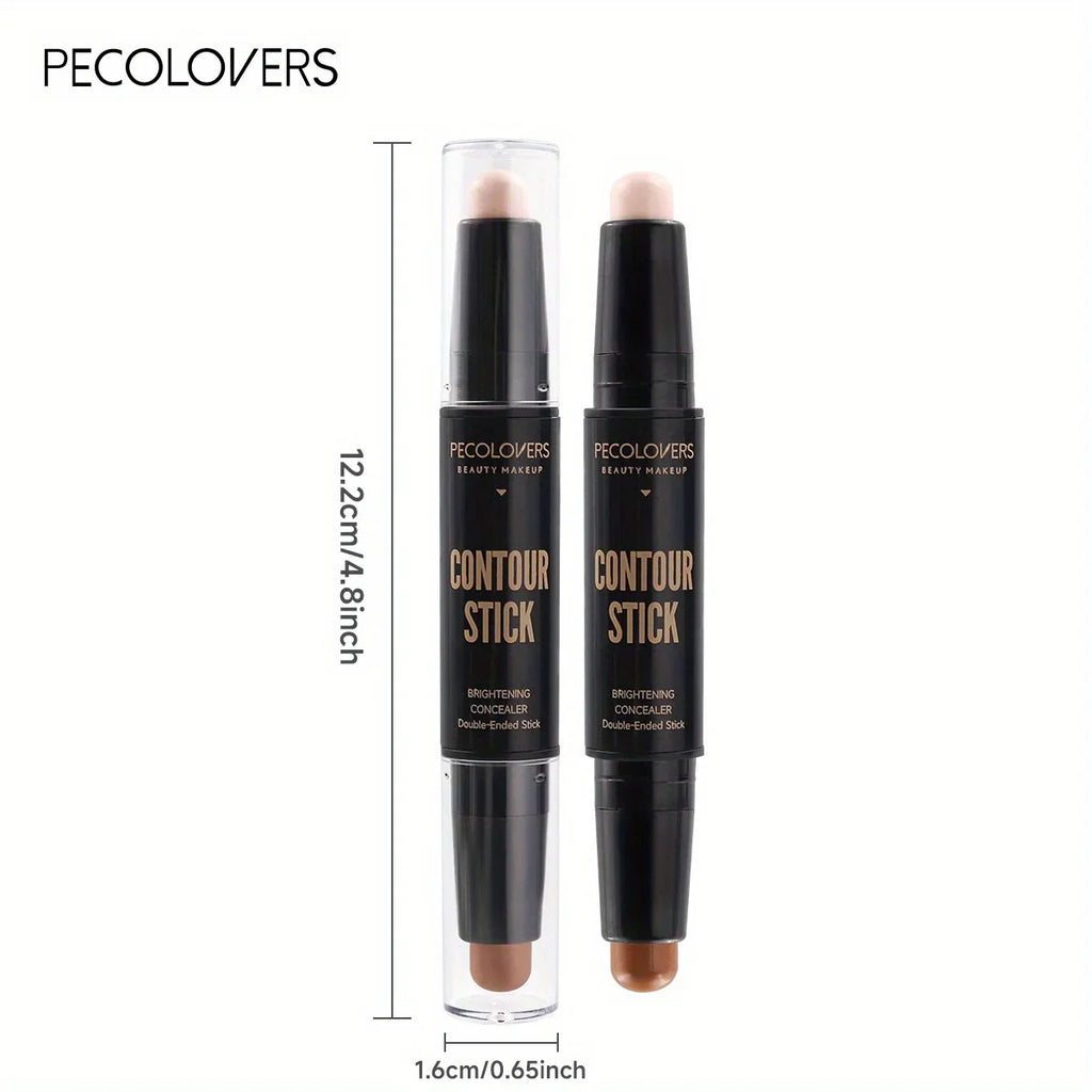 Double Head Highlight Pen – Waterproof Liquid Contour & Concealer Stick