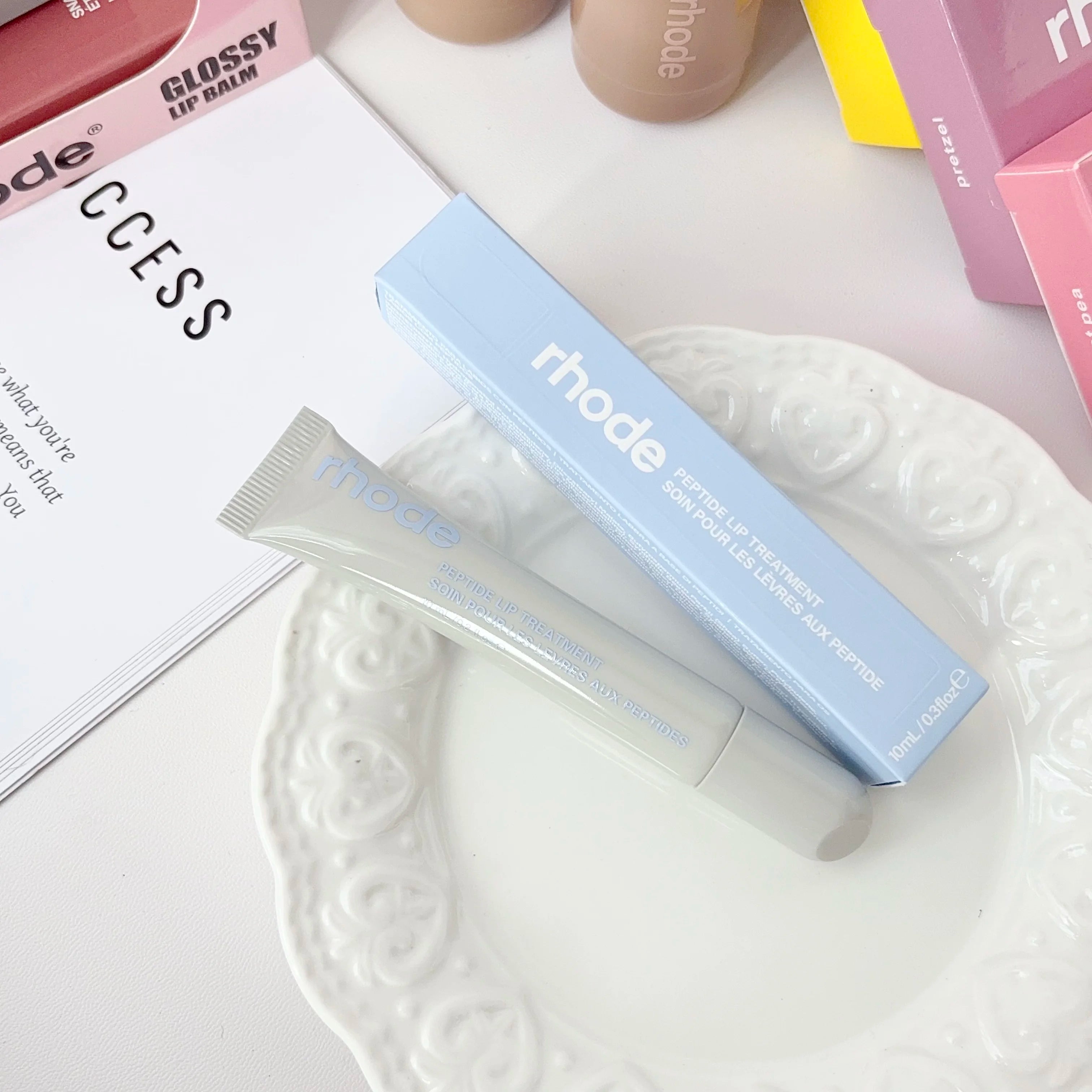 Limited Edition Lip Gloss with MagSafe Lip Holder – Phone Attachment for Quick Touch‑Ups