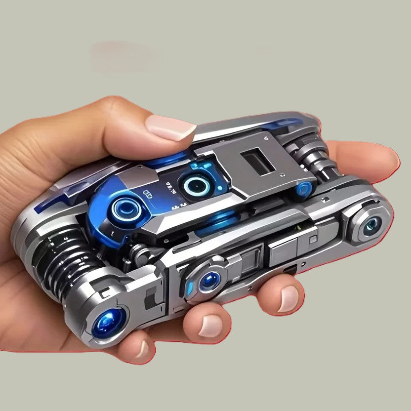 16-in-1 Folding Multi-Tool Set – Hex Keys, Screwdrivers & Sockets in One