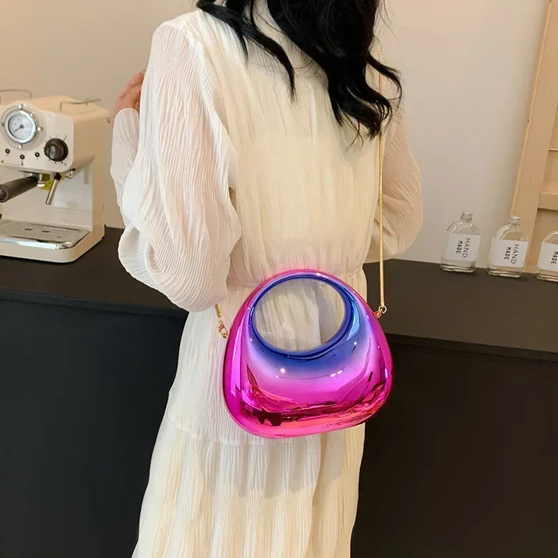 lipstick‑size clutch bag in multiple colours