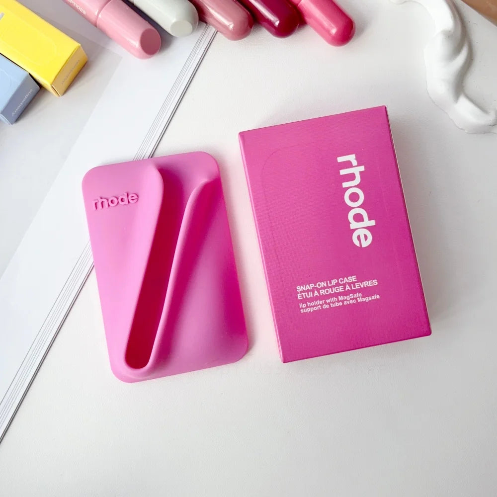 Limited Edition Lip Gloss with MagSafe Lip Holder – Phone Attachment for Quick Touch‑Ups