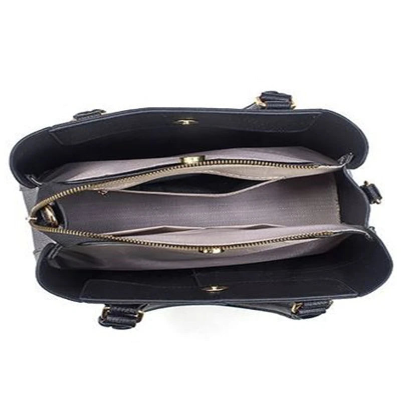 Women’s Soft Shoulder Modern Bag 2026 – Square Design, Scarf Tie Detail 6 Colours