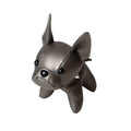 Kawaii French Bulldog Leather Keychain – Cute Chubby Dog Bag Charm (10cm & 14cm)