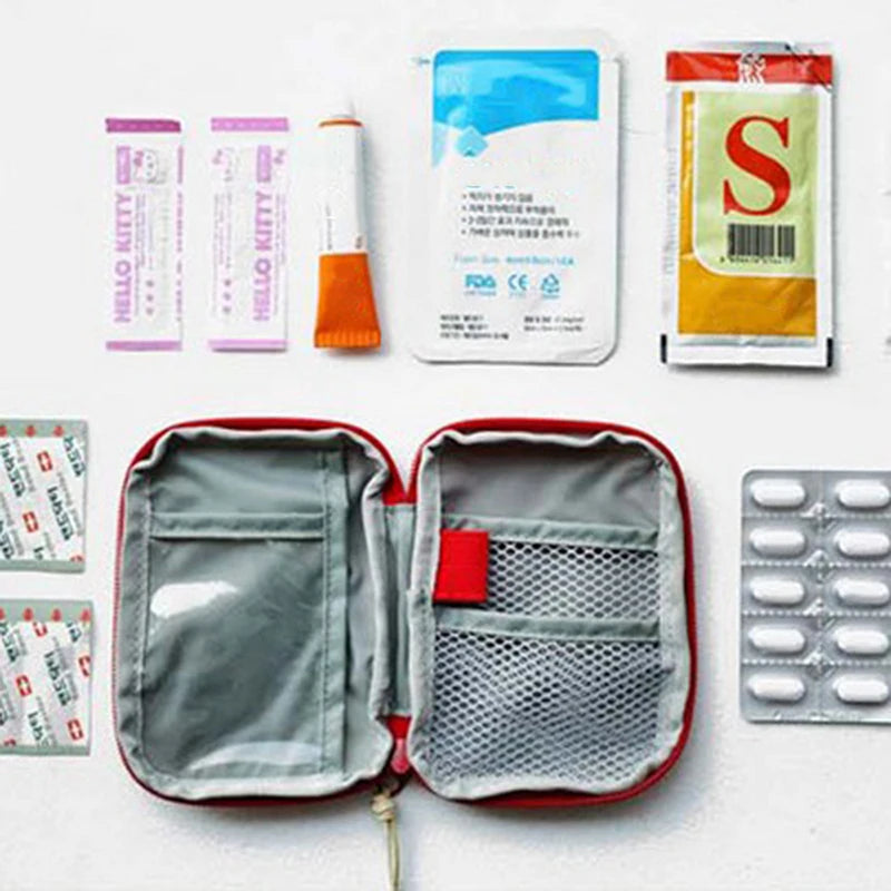 Mini Portable First Aid Kit – Compact Emergency Essentials for Home, Car, Travel