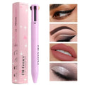 4‑in‑1 Multi‑Function Makeup Pen – Eyebrow Pencil, Eyeliner, Lip Liner, Highlighter