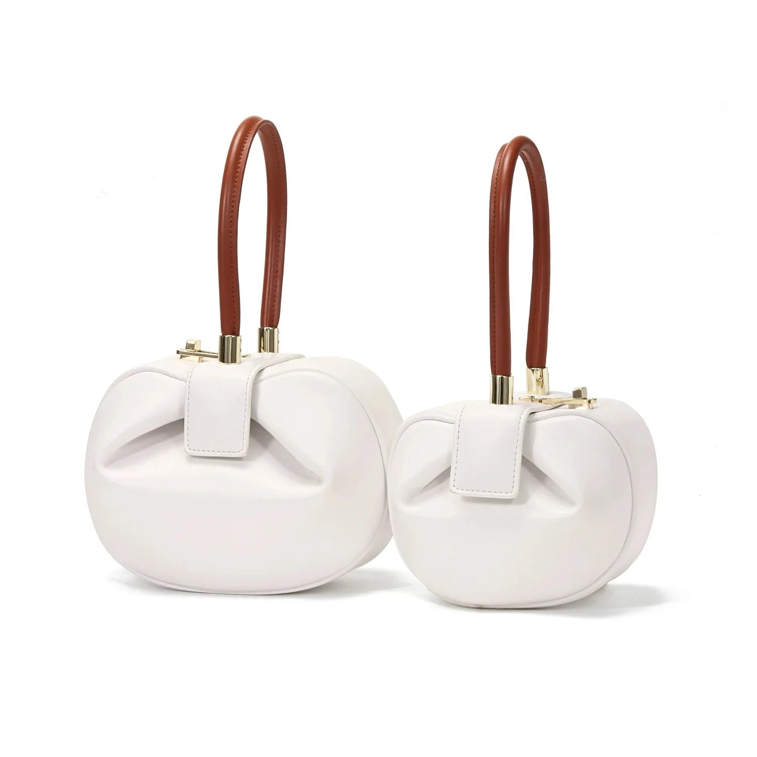 Women’s Retro Leather Dumpling Bag – 2026 Fashion Handbag by Alirattan