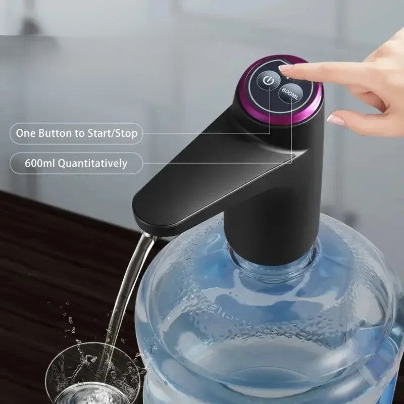 Portable 5‑Gallon Water Dispenser with USB Charging | Automatic Electric Pump