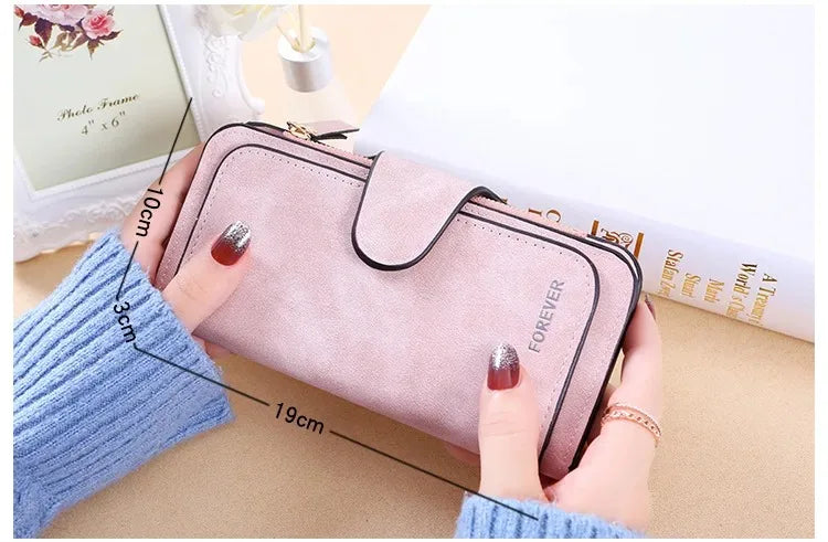 Heart‑Shaped Paw & Butterfly Wallet – Cute Card & Coin Purse