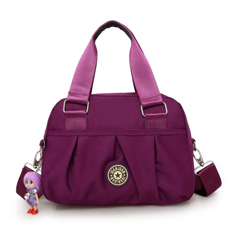 Waterproof Nylon Crossbody – Multifunctional Women’s Messenger Bag for Travel & Daily Use
