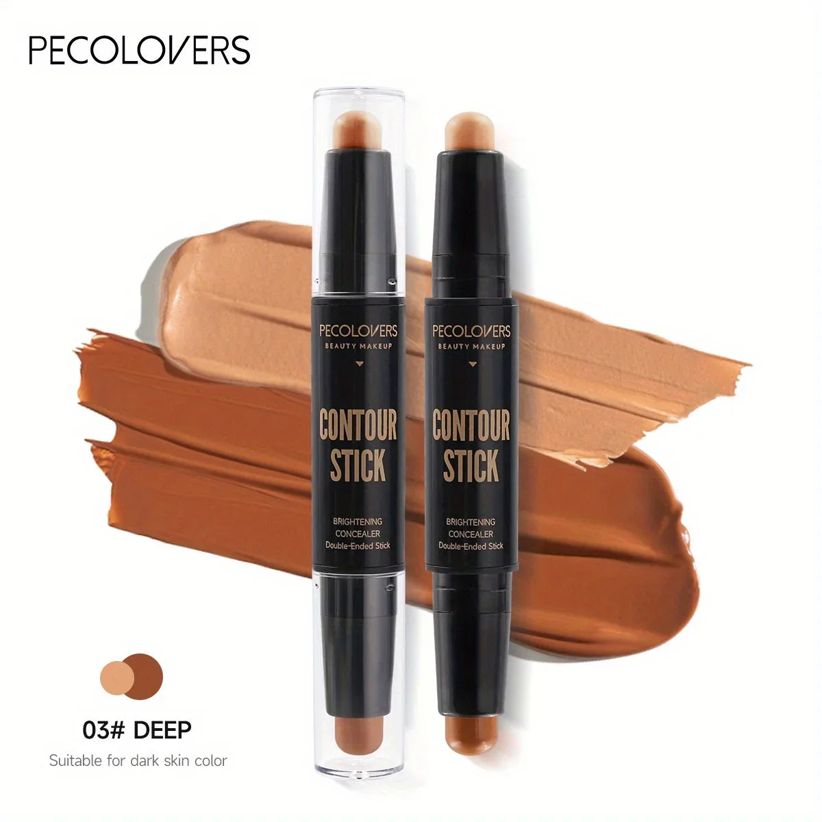 Double Head Highlight Pen – Waterproof Liquid Contour & Concealer Stick