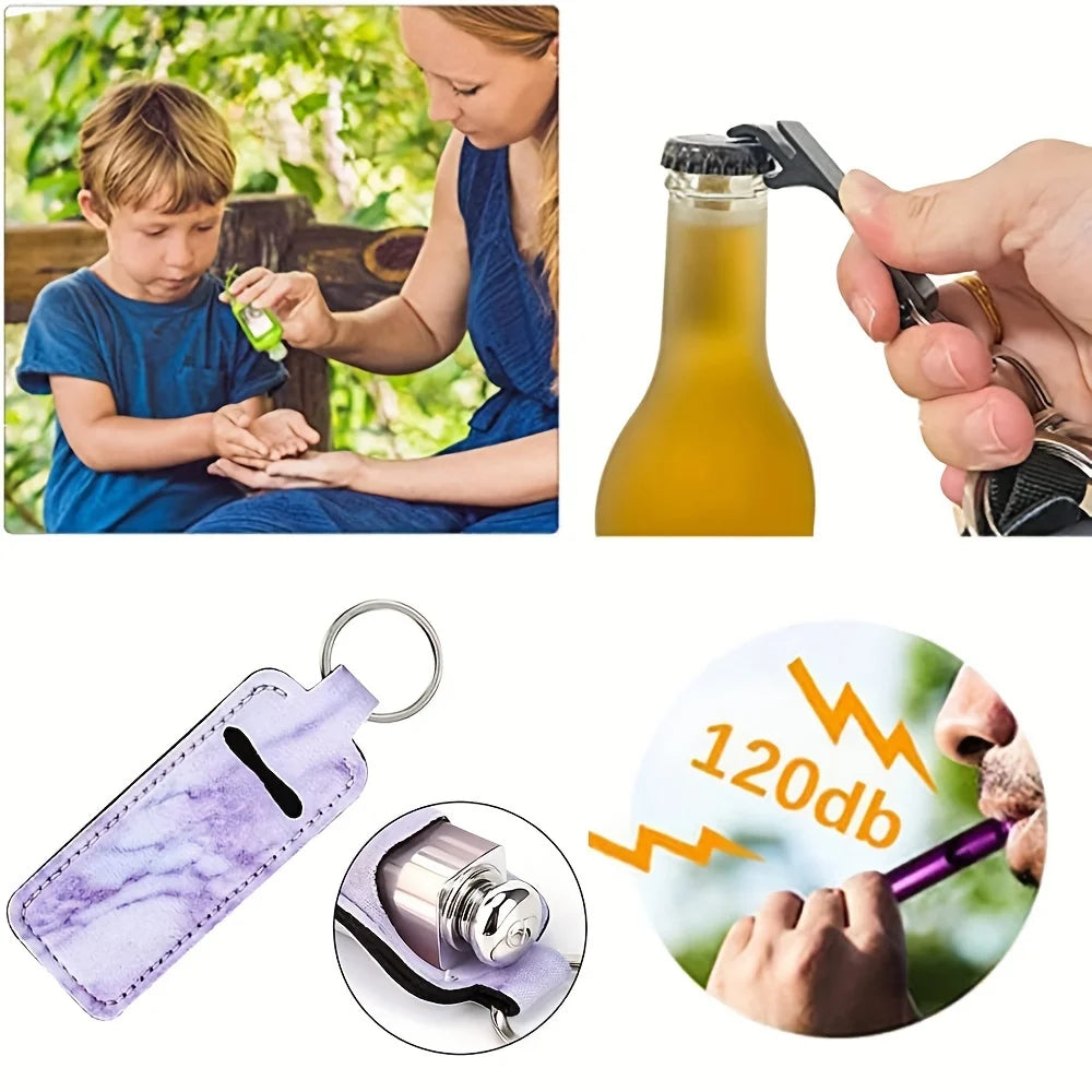 Safety Keychain Full Set – Personal Alarm &amp; Self‑Defence Accessories for Women
