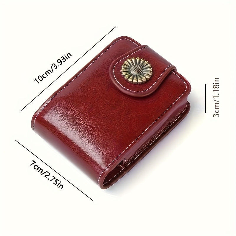 Mini Portable Lipstick Case with Mirror – Compact Travel Makeup Organizer